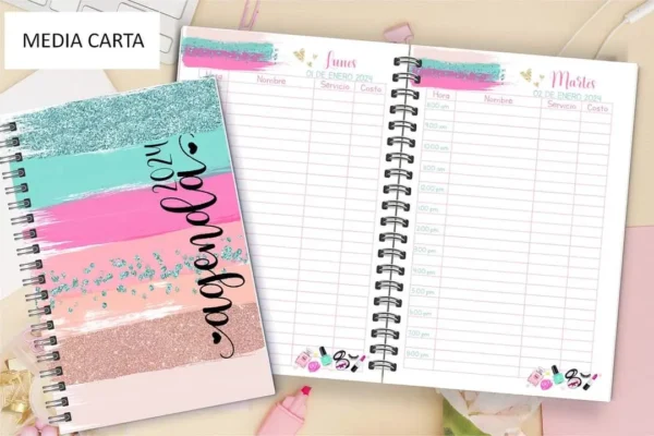 Pack agendas imprimibles - Imagen 4