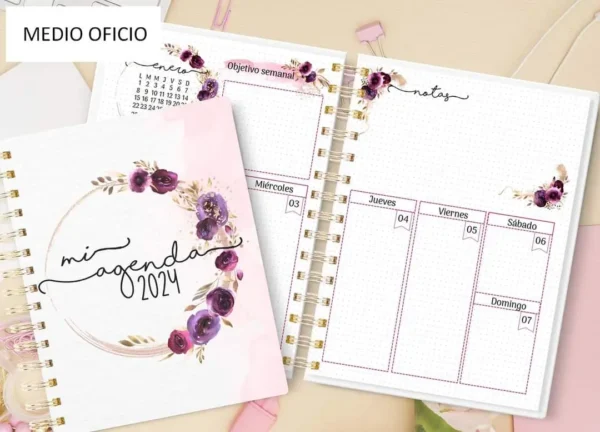 Pack agendas imprimibles - Imagen 6