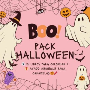 Especial Halloween para colorear