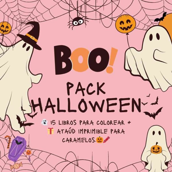 Especial Halloween para colorear