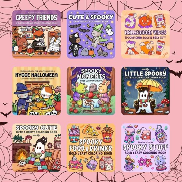 Especial Halloween para colorear - Imagen 2