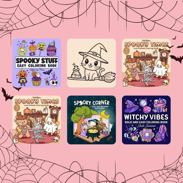 Especial Halloween para colorear - Imagen 3